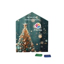 Täfelchen Adventskalender Haus - Lindt