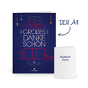 Karte: XXL Xmas – Großes Dankeschön "Geschenk"