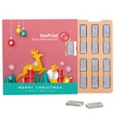 Täfelchen Adventskalender ECO, Papierblister mit Napolitain