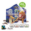 Adventskalenderhaus Organic mit Sarotti Täfelchen