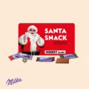 Milka Schokotäfelchen in Präsentbox - Xmas