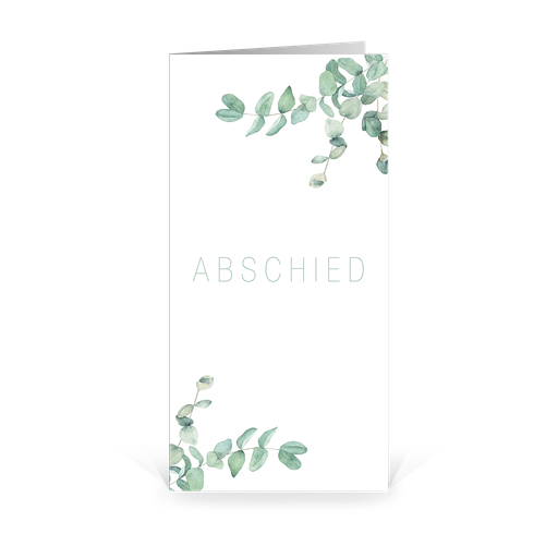 [MG100] Karte: Abschied (Wir gestalten gratis für Dich)