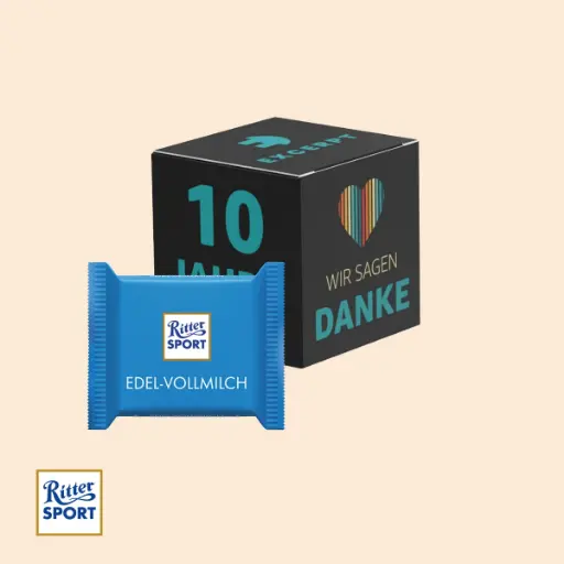 [1279] Werbewürfel, Ritter SPORT Mini