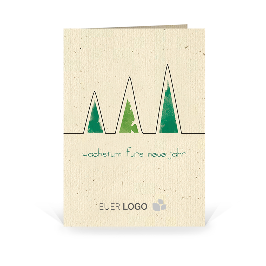 Karte: Kunstvoll - Tannen