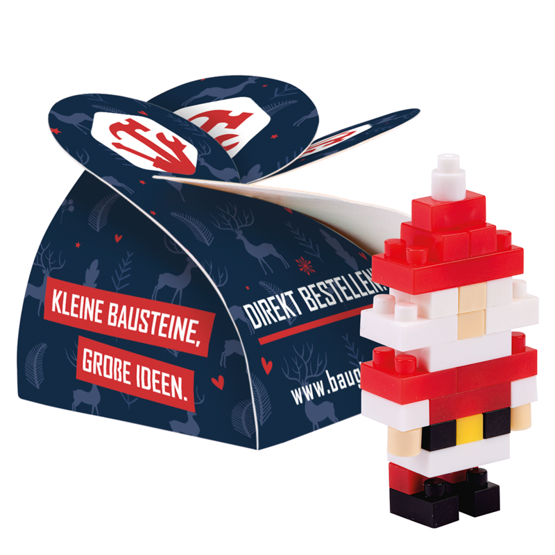 Kleines Präsent, BRIXIES Weihnachtsmann