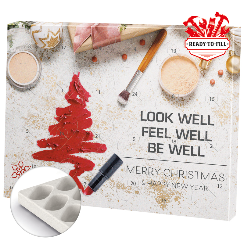 Adventskalender Eco XL, Papierblister, zum Selbstbefüllen