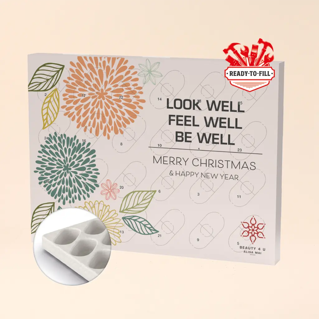 Adventskalender Eco XL, Papierblister, zum Selbstbefüllen
