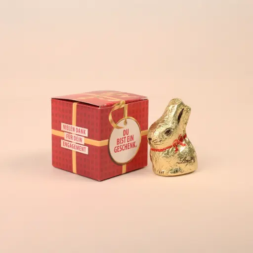 [WP13518] "Du bist ein Geschenk" - Lindt Goldhase