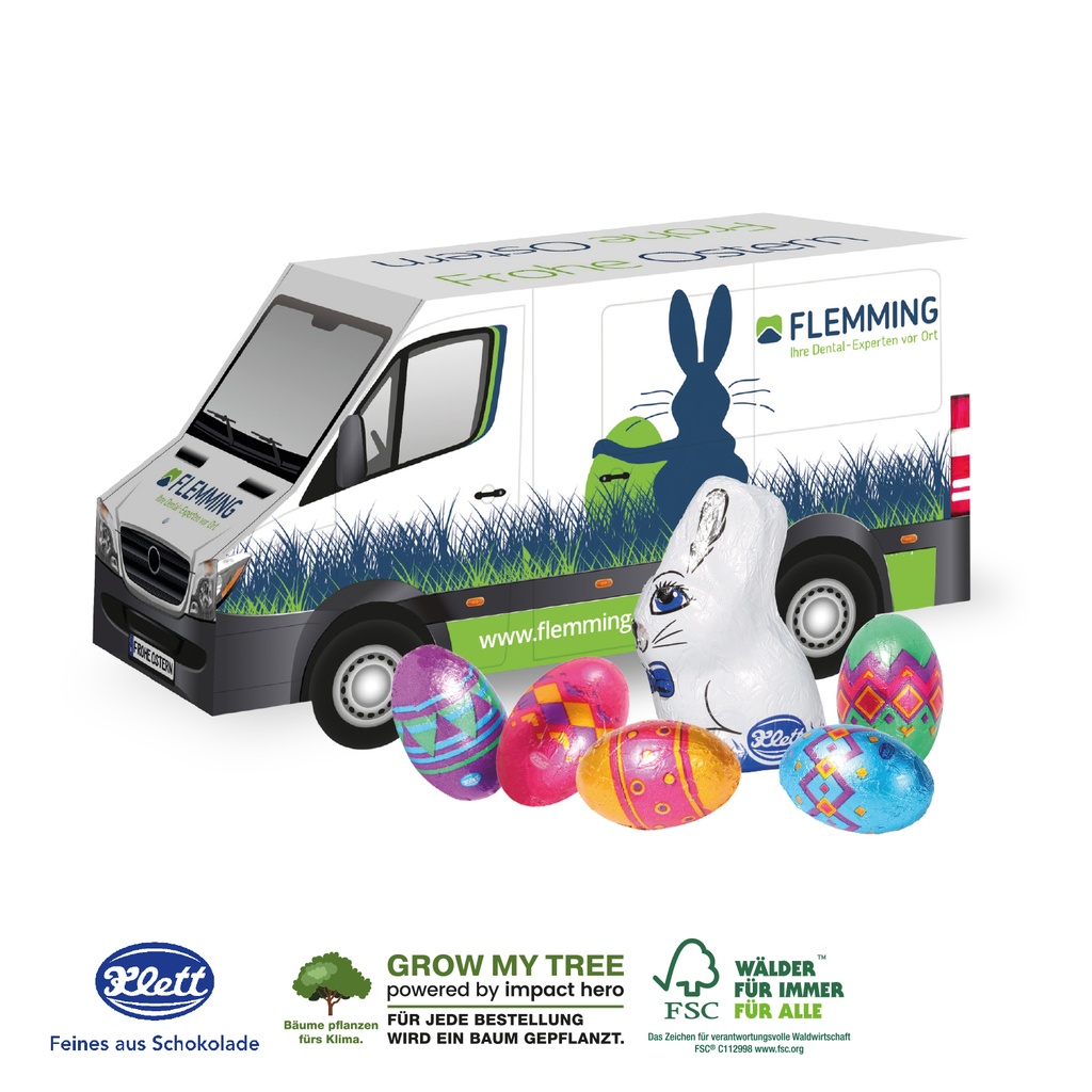 3D Präsent Transporter Ostern