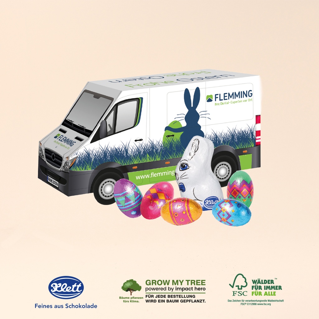 3D Präsent Transporter Ostern