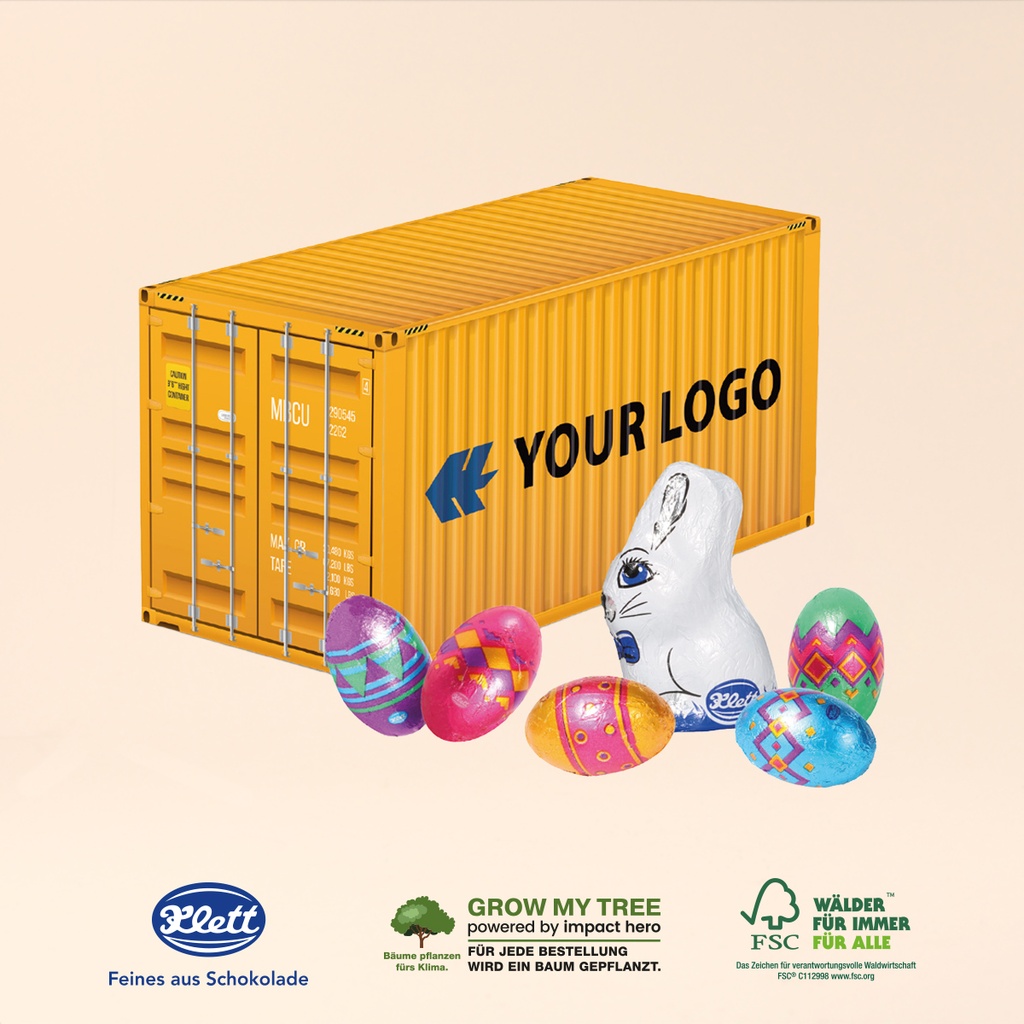 3D Präsent Container Ostern