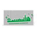 Karte: Skyline pop - Darmstadt