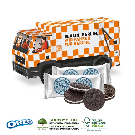 [91592] 3D Präsent "LKW" - Oreo