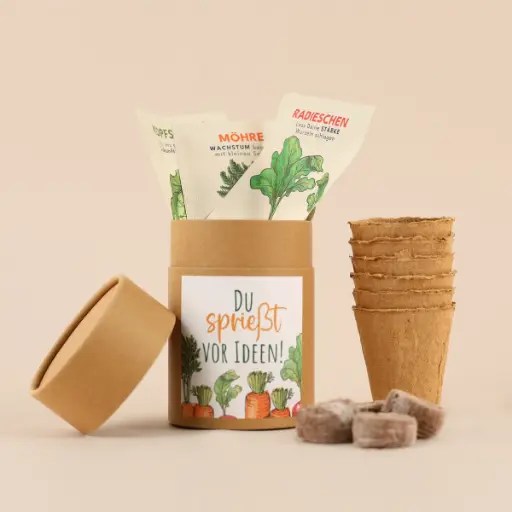 [WP13519] Gemüsegarten "Du sprießt vor Ideen!"