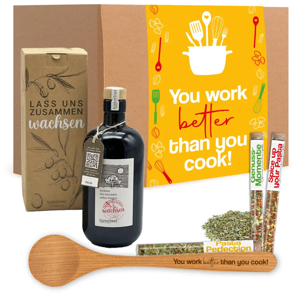 Kochset Premium "You work better than you cook!"