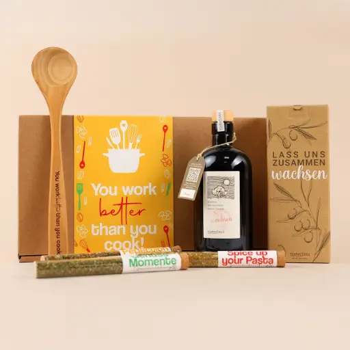 [WP13520] Kochset Premium "You work better than you cook!"