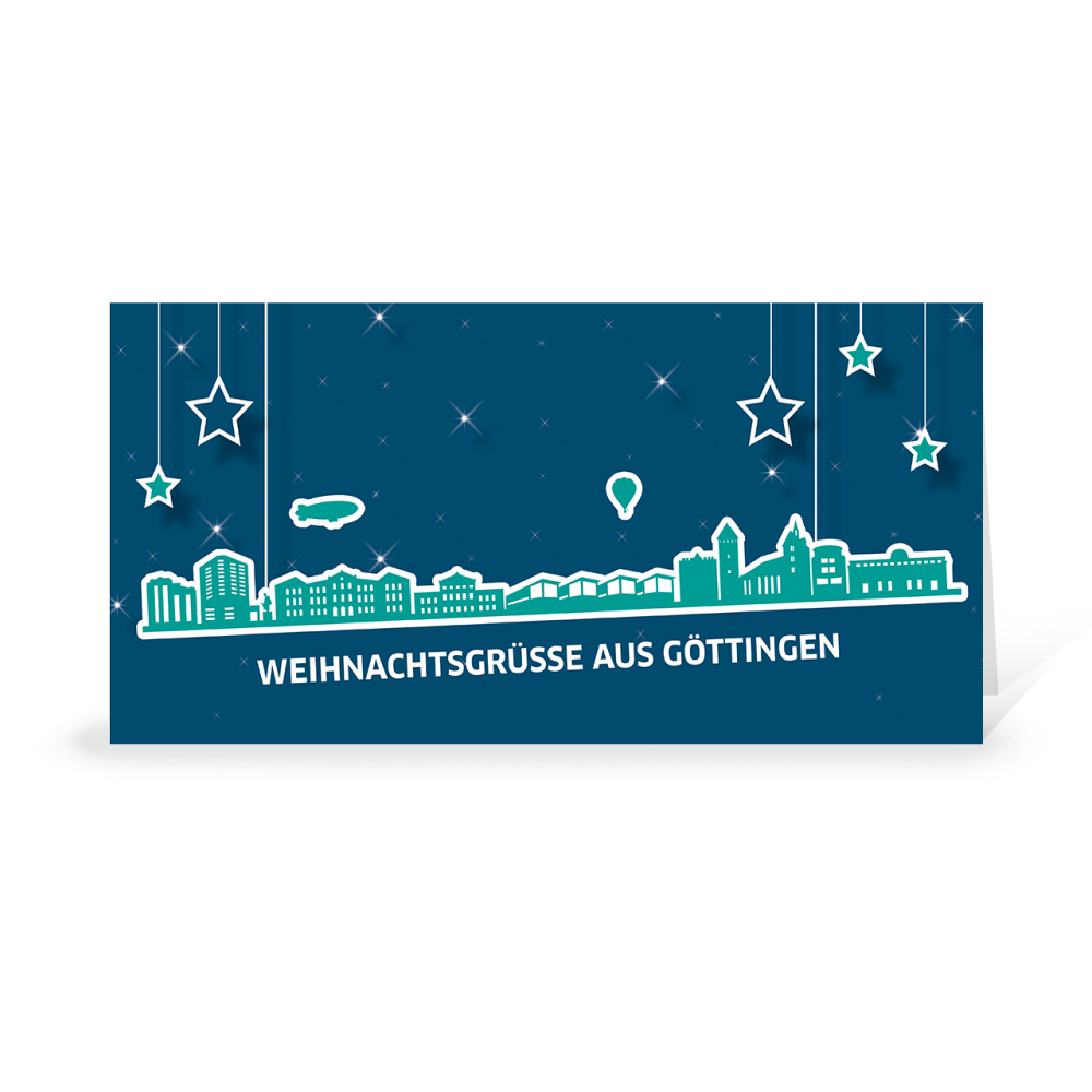 Karte: Skyline pop - Göttingen