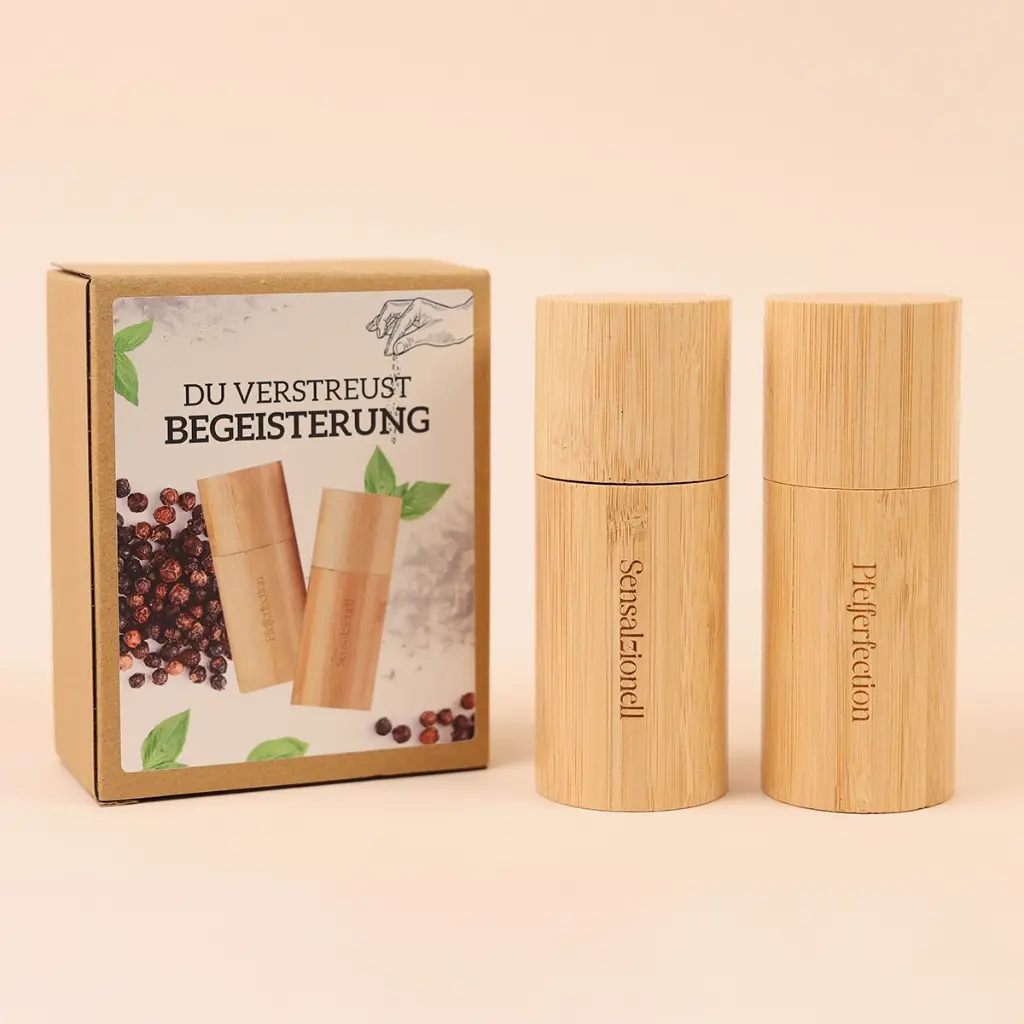 Salz- & Pfeffermühle "Du verstreust Begeisterung"