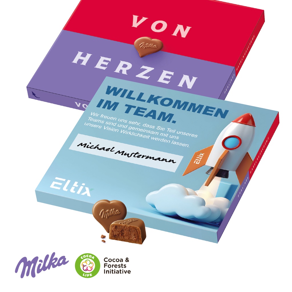 Milka "von Herzen"