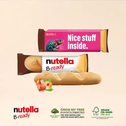 [91327] B-ready Nutella® mit Werbebanderole