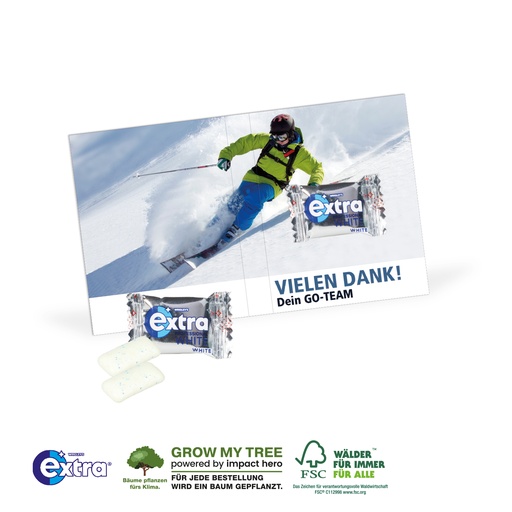 [91614] Werbe-Klappkarte