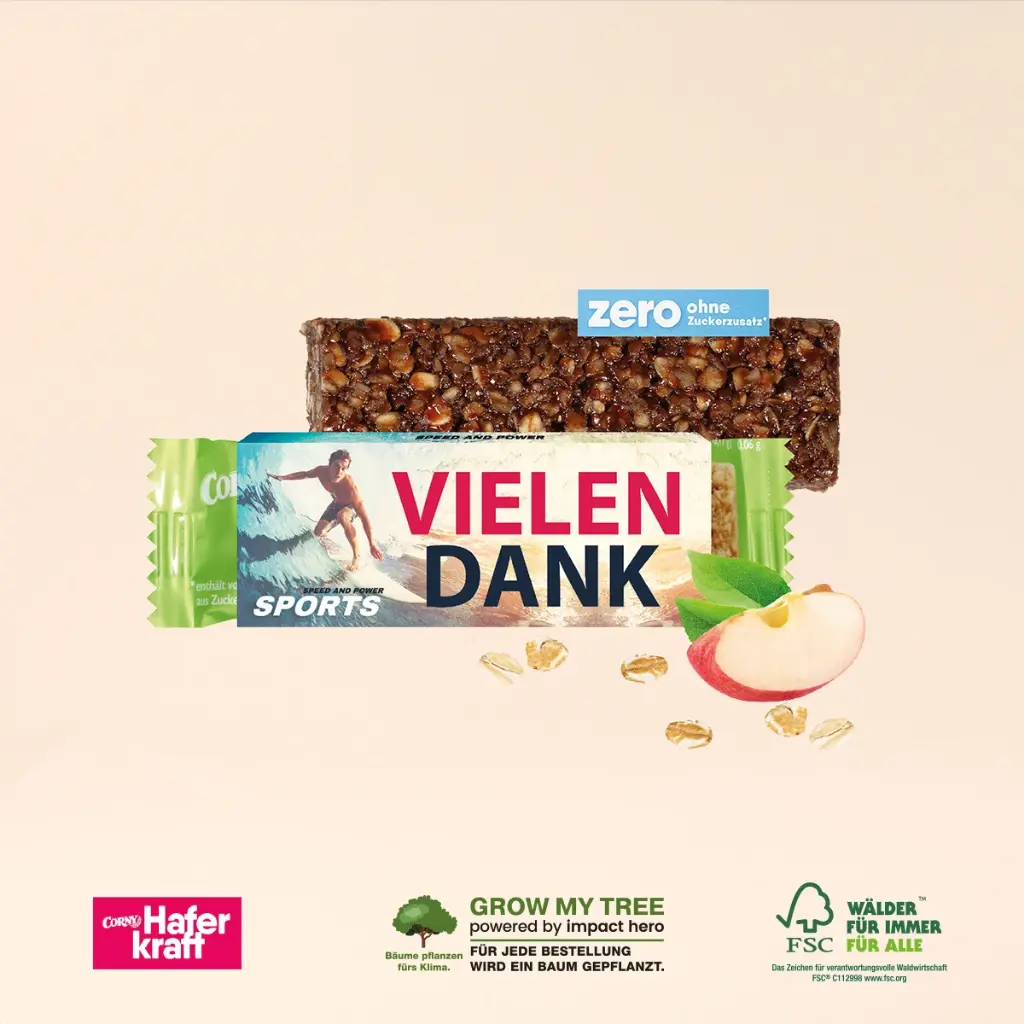 Corny Haferkraft ohne Zuckerzusatz