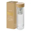 Thermo-Glasflasche mit Teesieb "AllerbesTEE"