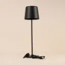 Tischleuchte mit Flaschenadapter