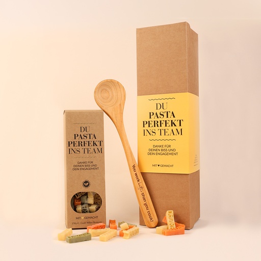 [WP13586] Geschenkset "Du Pasta perfekt ins Team!"