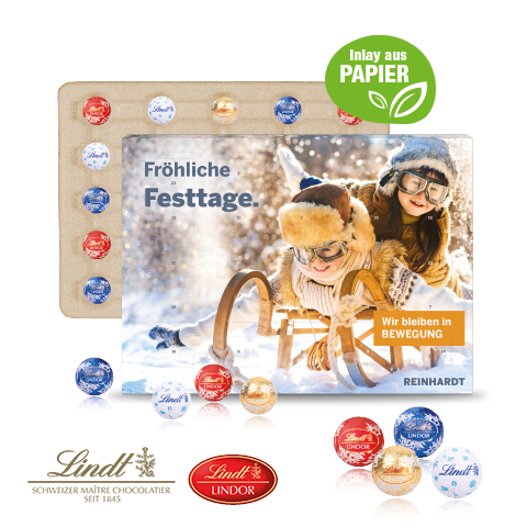 Wand-Adventskalender Lindt "Gourmet Edition" 