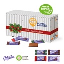 3D Adventskalender "Container" mit Milka Schokolade 
