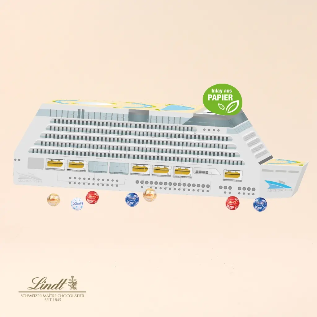 3D Adventskalender "Schiff" 
