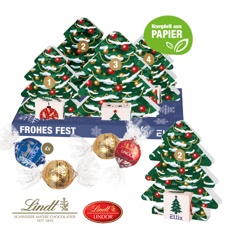 3D Adventskalender "Weihnachtswald" 