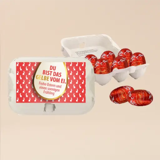[WP12245] Du bist das Gelbe vom Ei – Lindt Sixpack -