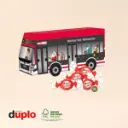 3D Präsent "Bus" mit duplo Knusperlen 