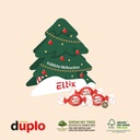 Präsent Tannenbaum mit duplo Knusperlen 