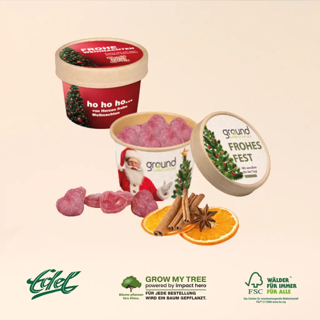 Glühweinherzen Paperbox 