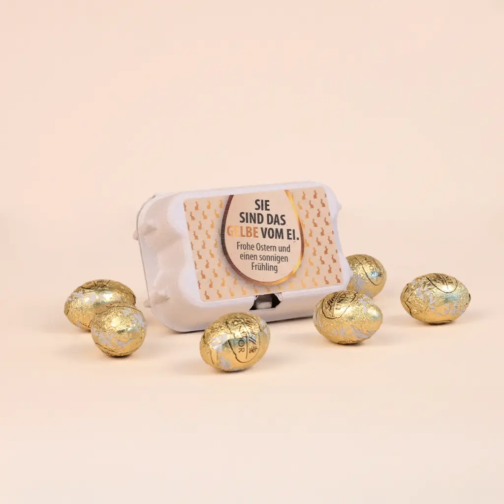 Sie sind das Gelbe vom Ei – Lindt Sixpack