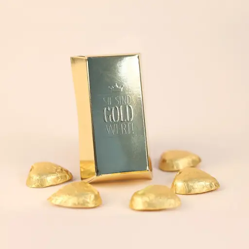 [WP12499] Sie sind Gold wert – Lindt Goldbarren