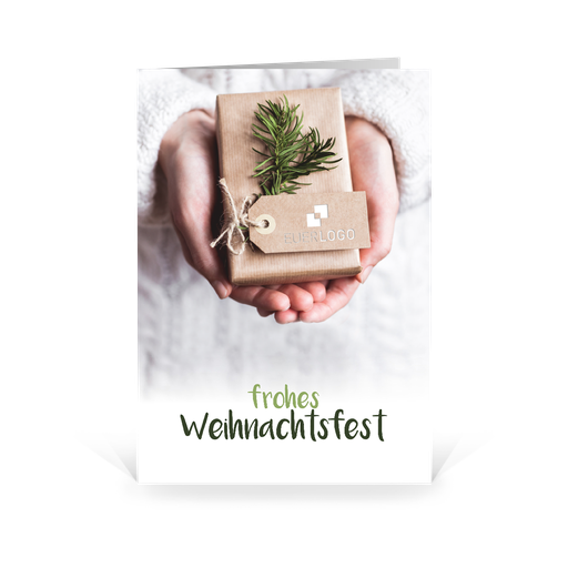 [WP5014] Karte: Verschnürt (Wir gestalten gratis für Dich)