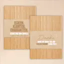 Schneidebrett "Ecken. Kanten. Charakter"