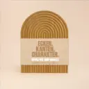 Schneidebrett "Ecken. Kanten. Charakter"