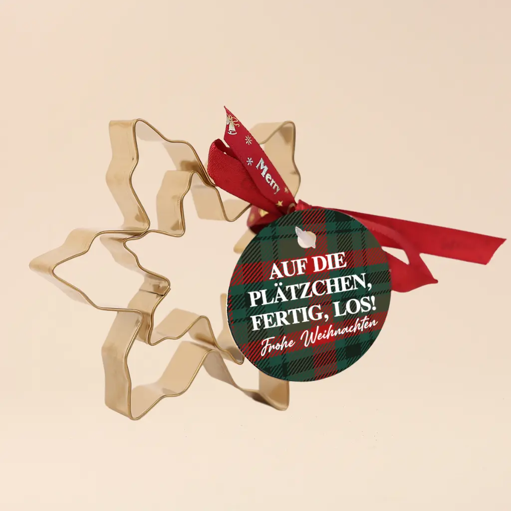 Keks-Ausstecher "Auf die Plätzchen, fertig, los!"