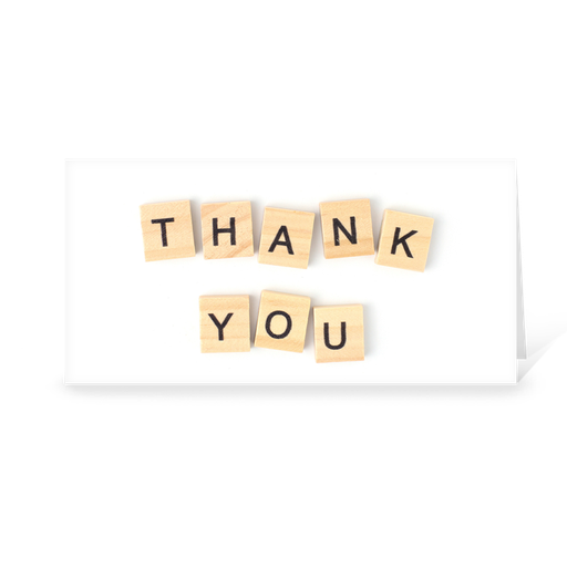 Karte: Thank you
