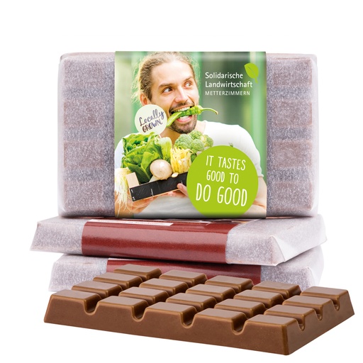 [1054] Design Schokolade in Pergaminpapier