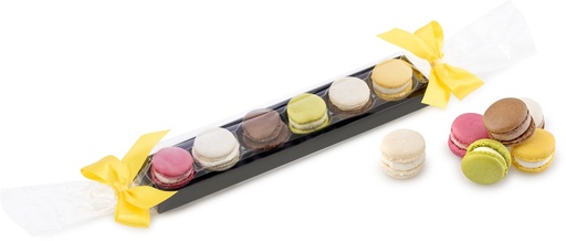 [2K1695] Macaron-Stange mit Schleifen