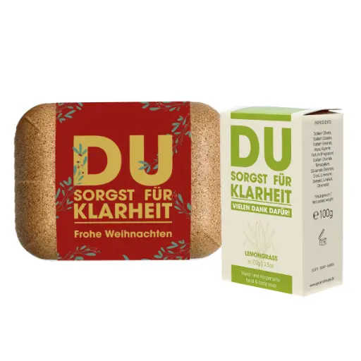 [WP13305] "Du sorgst für Klarheit" - Seife