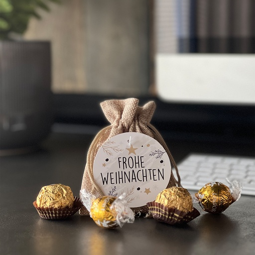 [WP13319] Weihnachtssäckchen - Lindt-Rocher-Mix