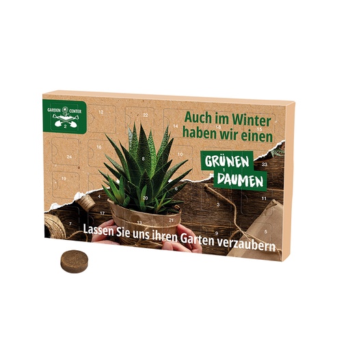 [1286-S] Wachsender Adventskalender Eco L