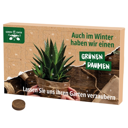 [1286-S] Wachsender Adventskalender Eco L